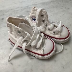 Converse baby high tops size 3